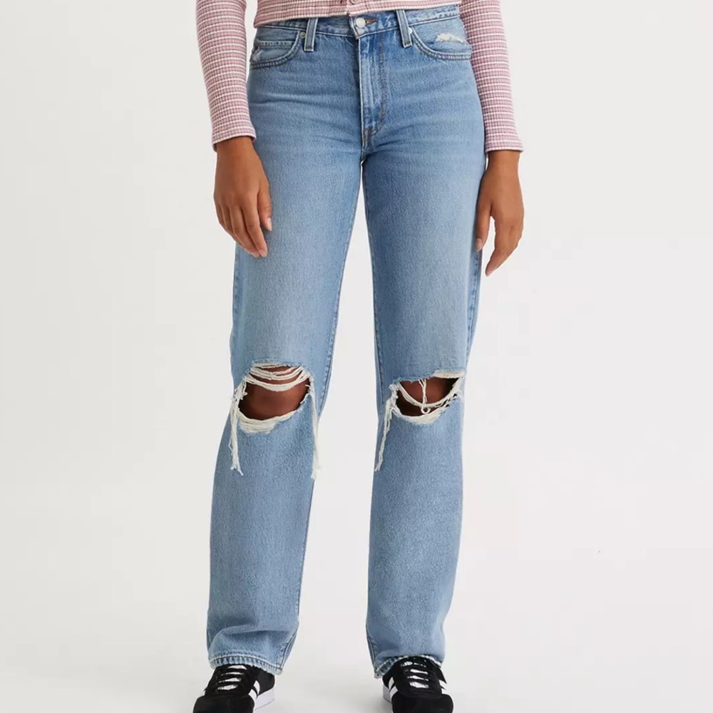 Levi’s 94 Baggy High Rise Straight Leg Jeans Size 24